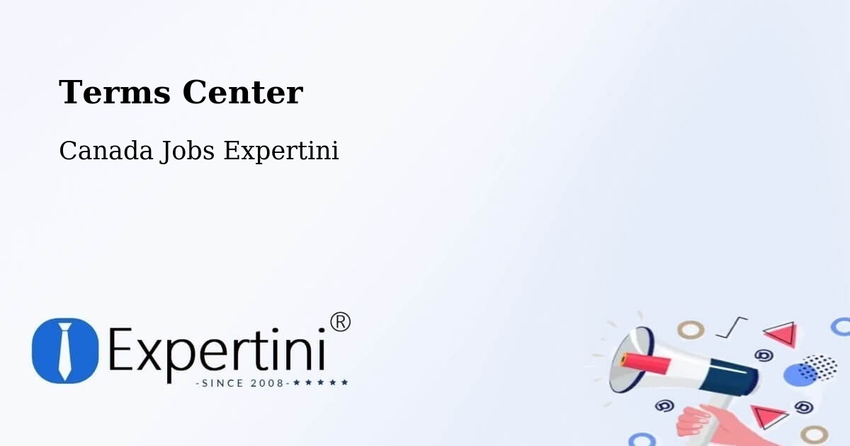 Terms of Service – Alberton - Canada Jobs Expertini